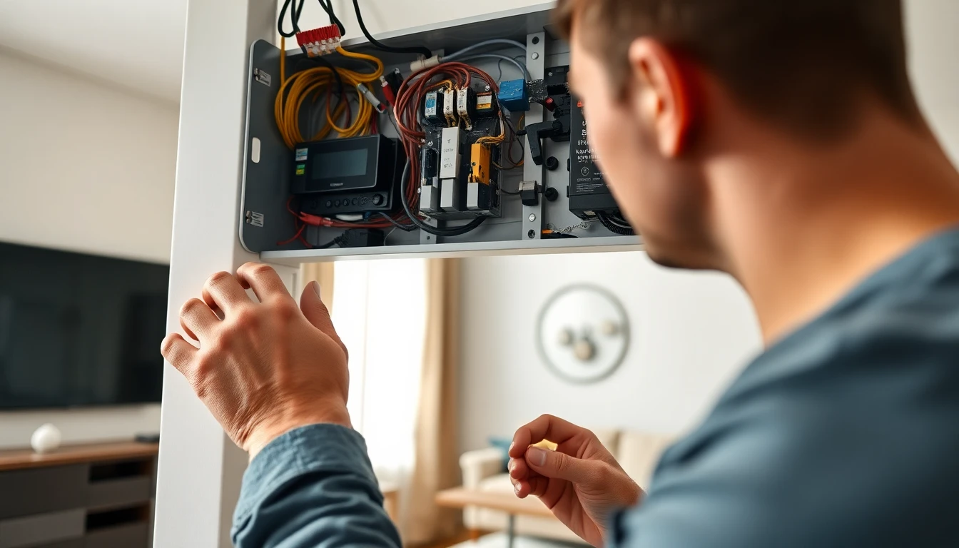 Smart Home Electrical Panel Installation