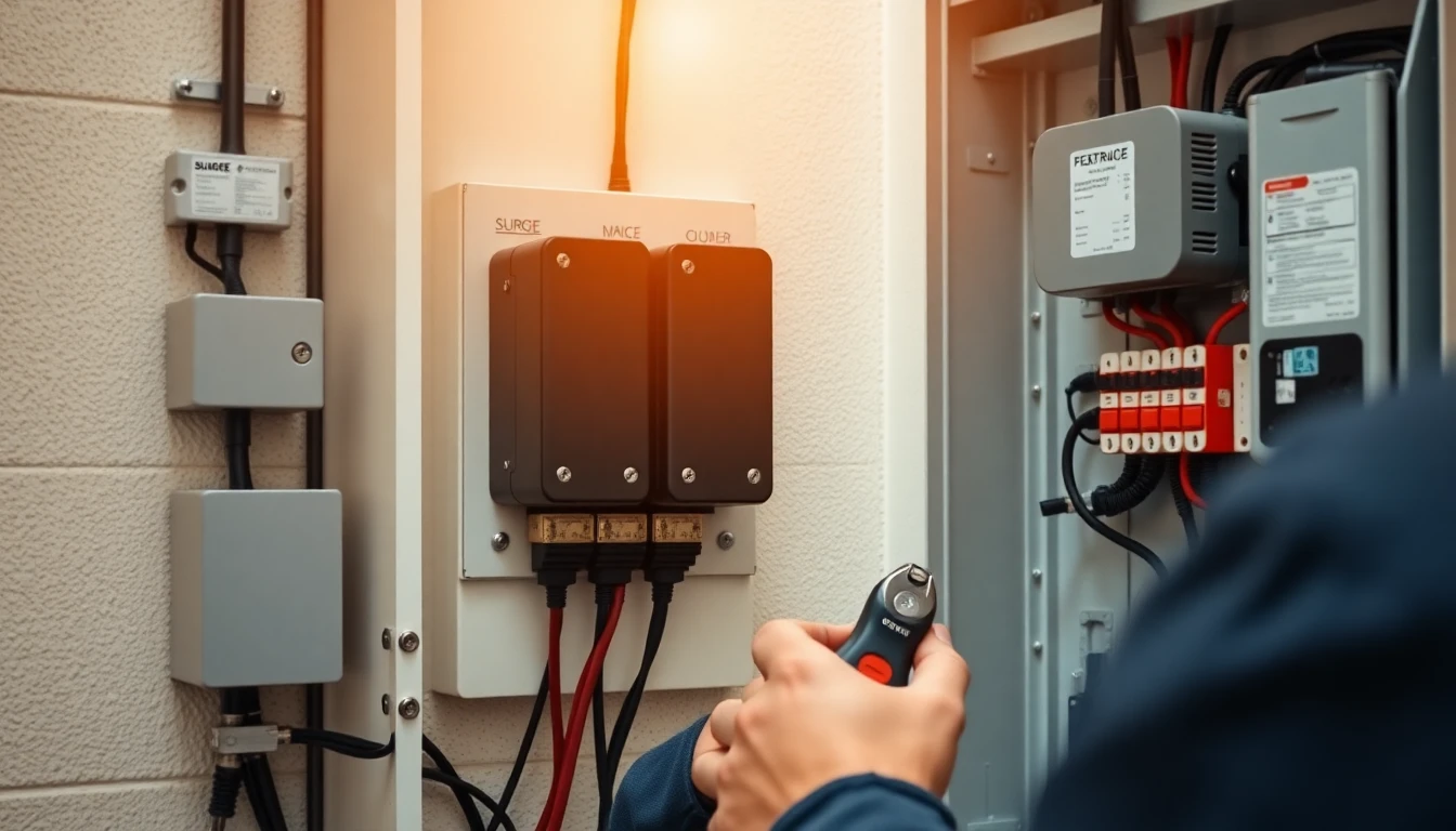 Whole-Home Surge Protection Installation